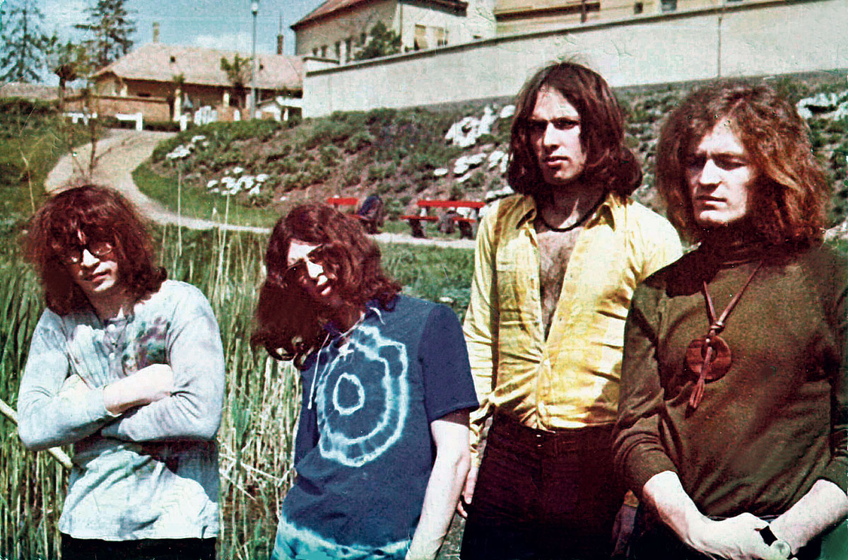 A Mini-kvartett 1971-ben (balról): Papp, Németh, Török, Nagy