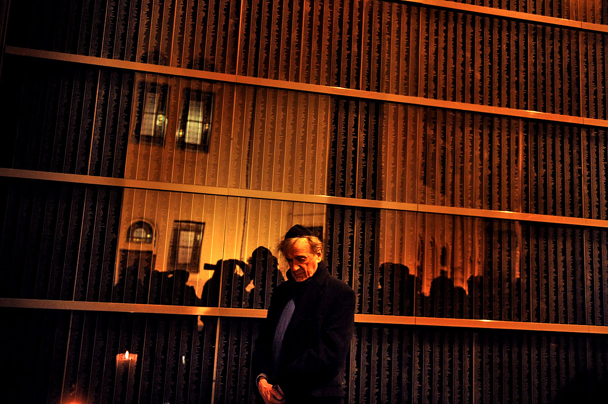 Elie Wiesel a Holokauszt Múzeumban, 2009-ben
