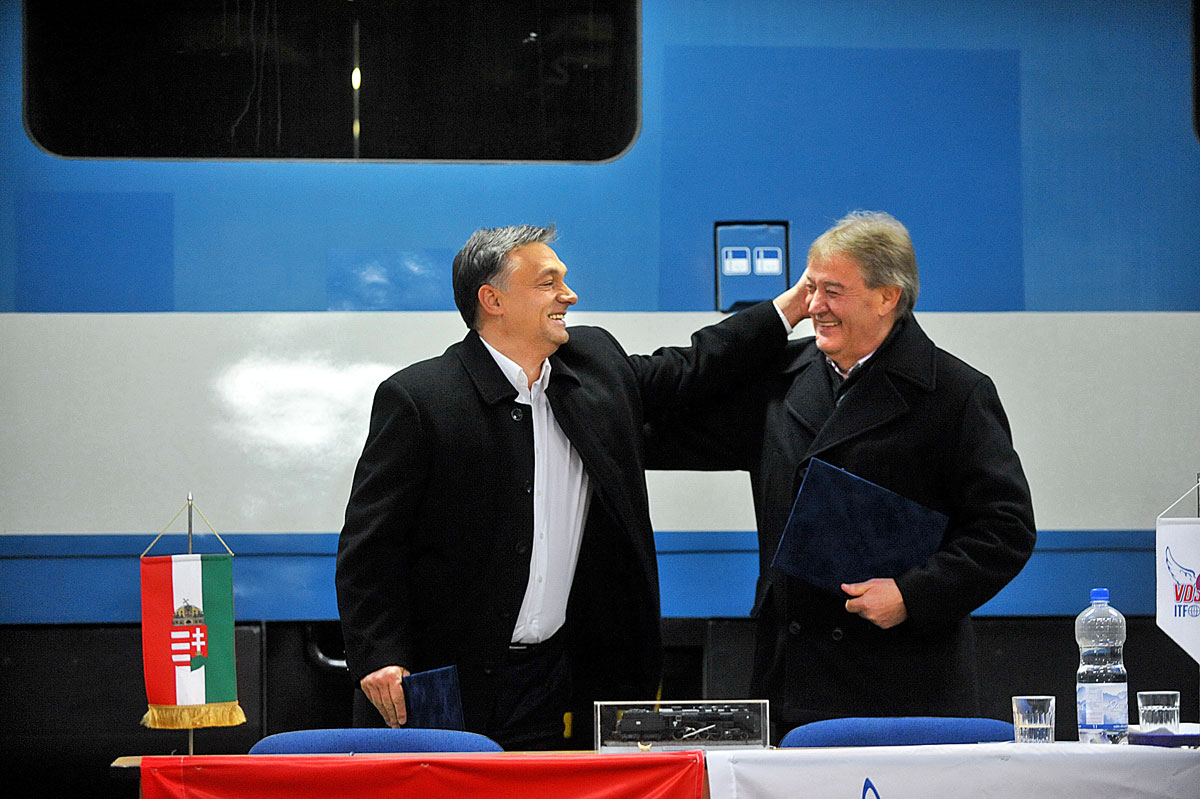 Orbán és Gaskó a Keletiben