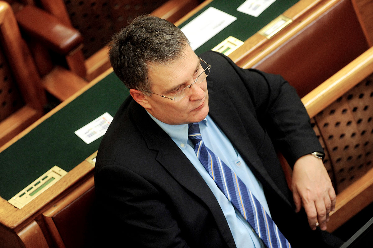 Juhász Ferenc a parlamentben