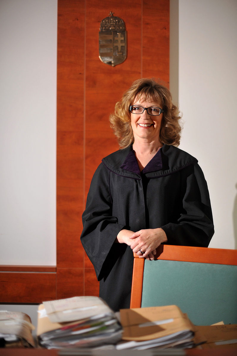 Handó Tünde a Munkaügyi Bíróság elnökeként