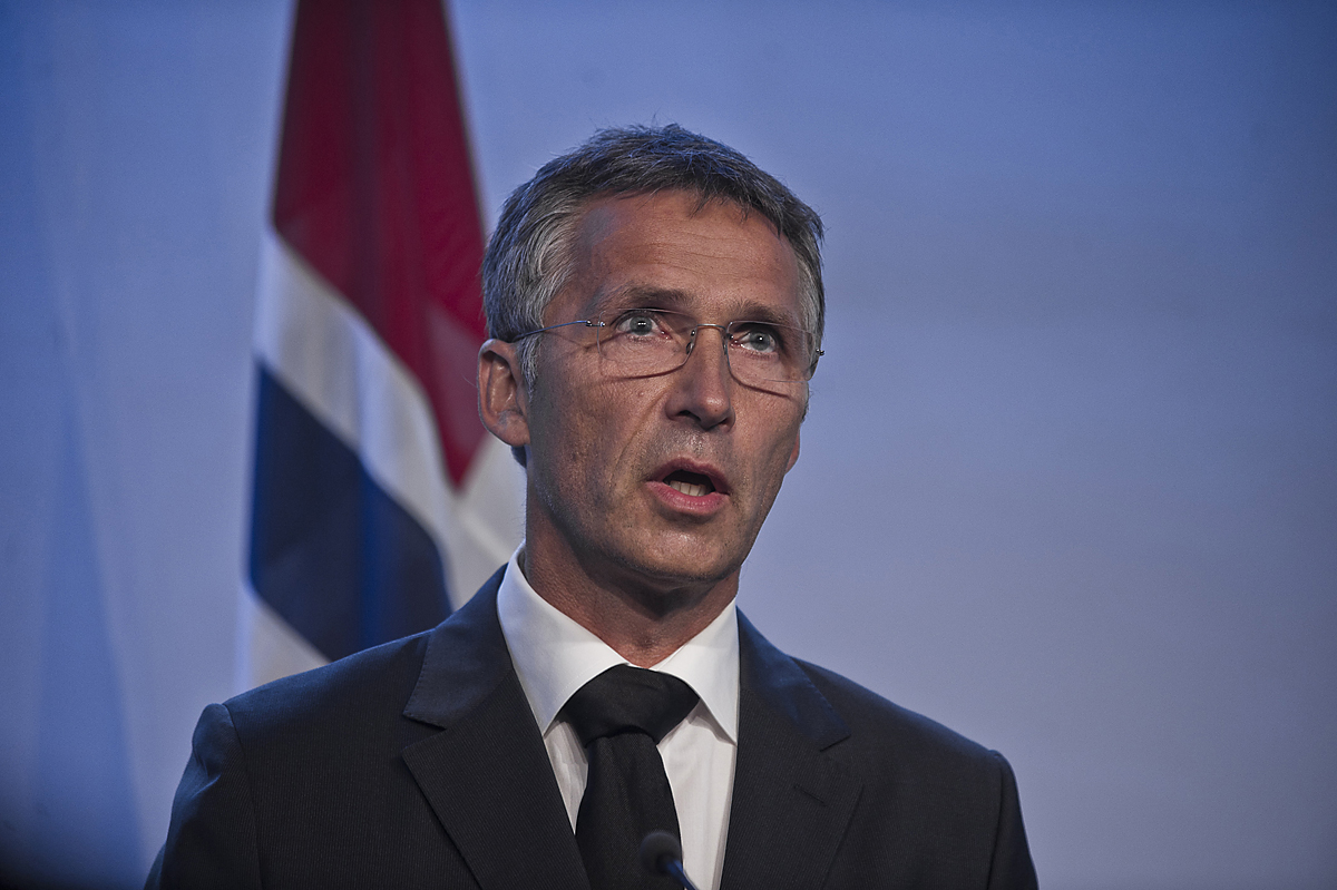 Jens Stoltenberg norvég miniszterelnök 