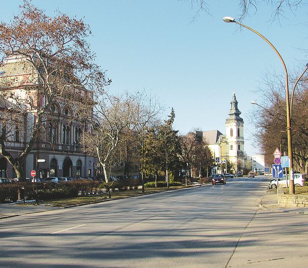 Az utcaforma főtér