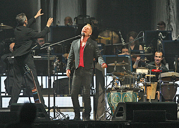 Sting és a Royal Philharmonic Concert Orchestra Az Arénában