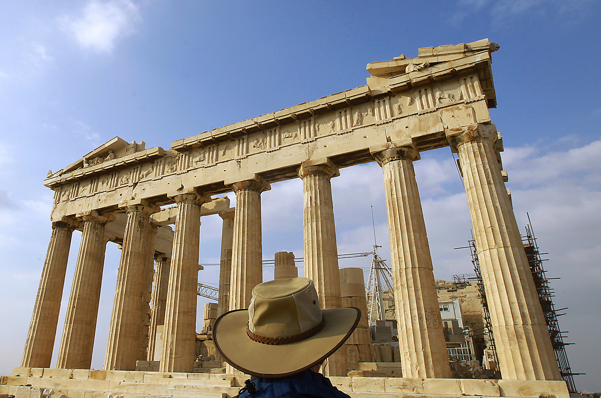 Athénban sokkal ellenségesebbek a német turistákkal, Rodosz még viszonylag békés hely