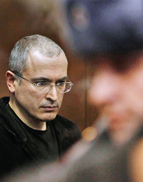 Mihail Hodorkovszkij tavaly decemberben. Meg kell várni, mennyire komolyak a hatalom szándékai