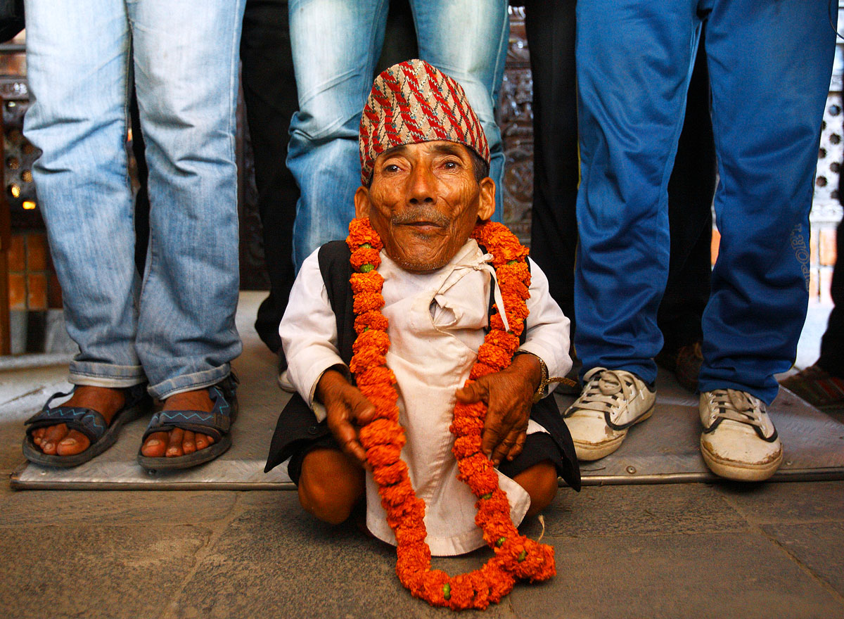 Chandra Bahadur Dangi 54,6 centiméterrel a legkisebb élő ember lett