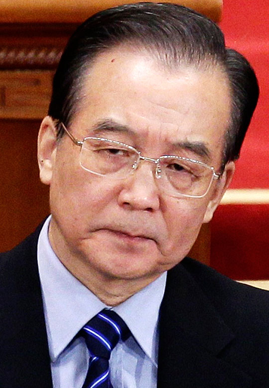 Wen Jiabao kínai kormányfő – nem szeretik a kínos ügyeket