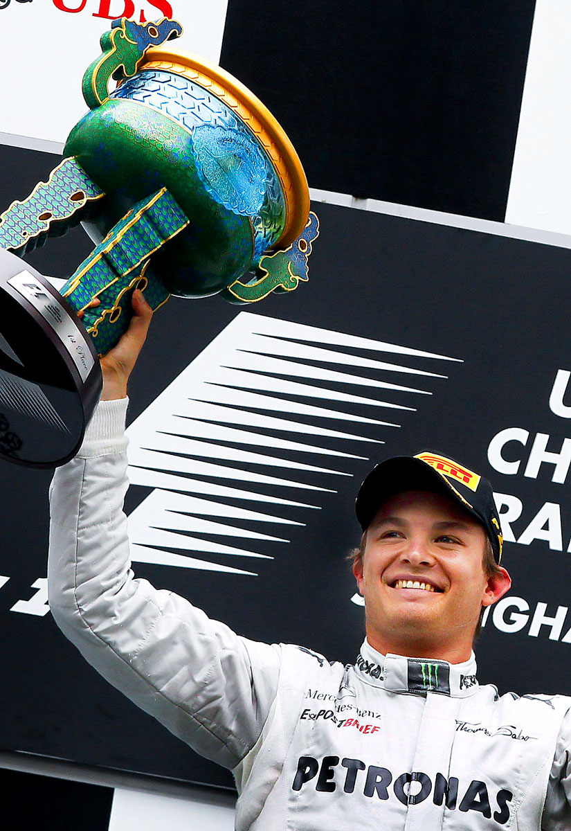 Nico Rosberg élete első futamgyőzelmét érte el