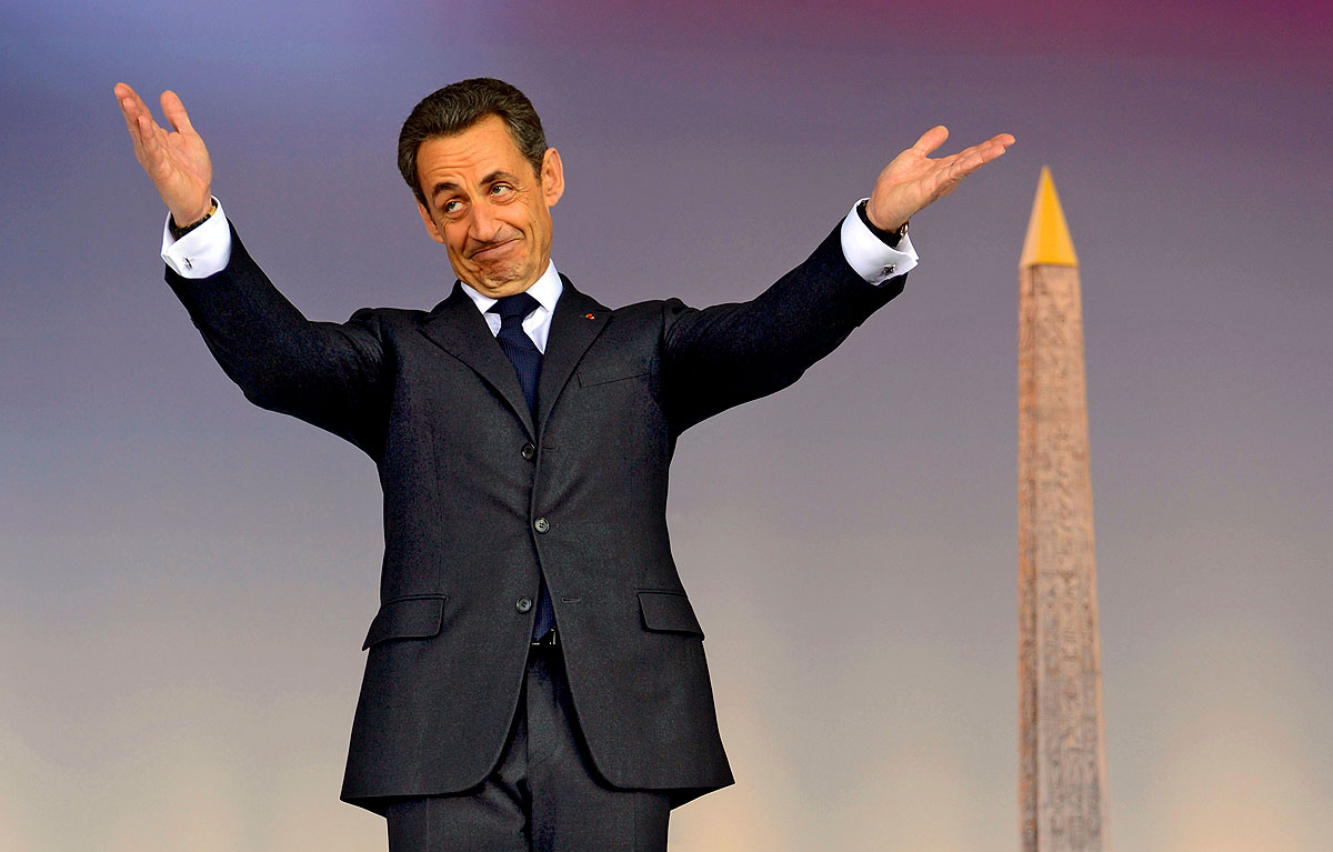 Nicolas Sarkozy egy választási nagygyűlésen: Én mindent megpróbáltam