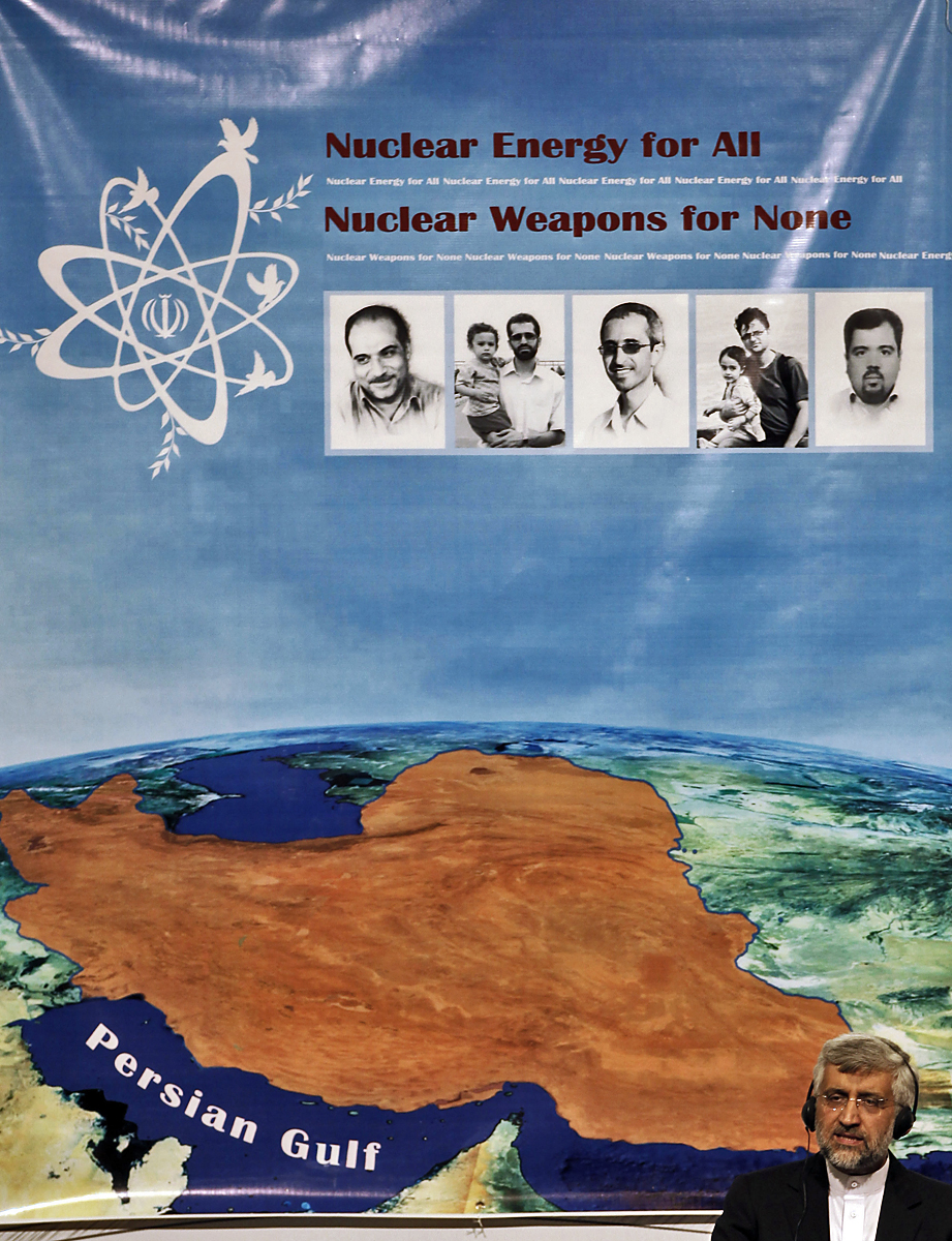 Saeed Jalili, Irán főtárgyalója az iráni atomprogramot megvitató P5+1 találkozón