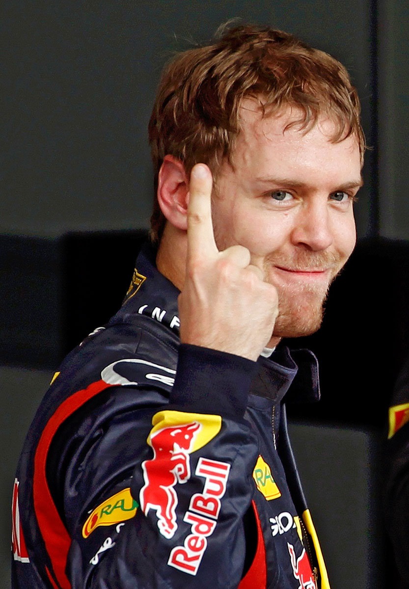 Vettel: első az idén