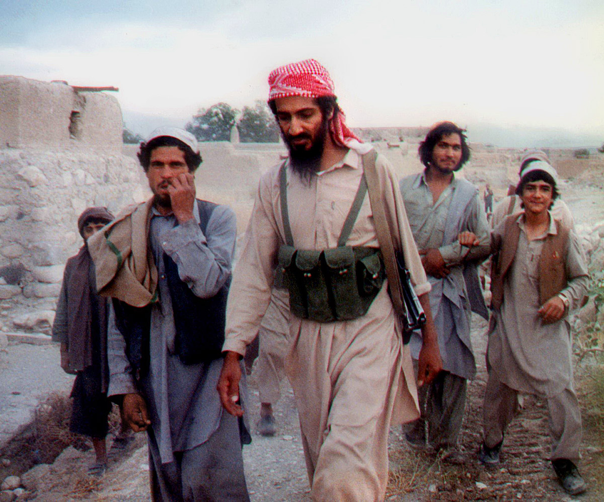 Bin Laden, a szabadságharcos – a kép 1989-ben Afganisztánban készült