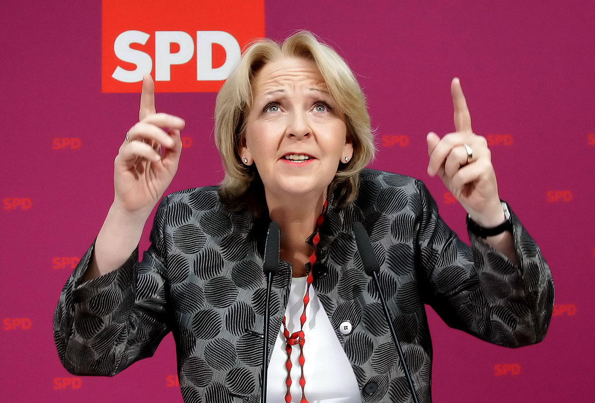 Hannelore Kraft nem akar Angela Merkel kihívója lenni