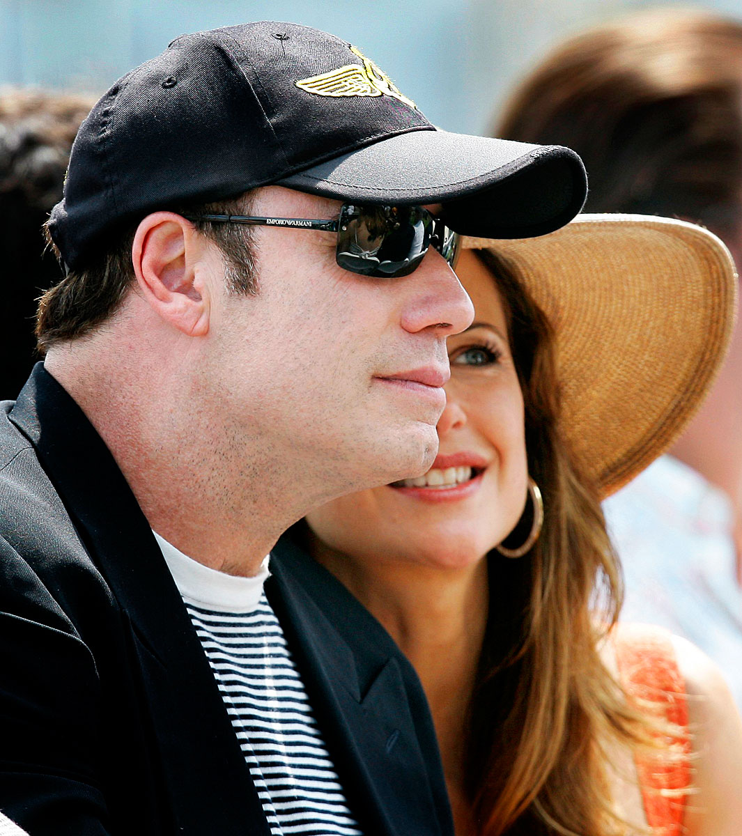 Travolta és felesége, Kelly Preston