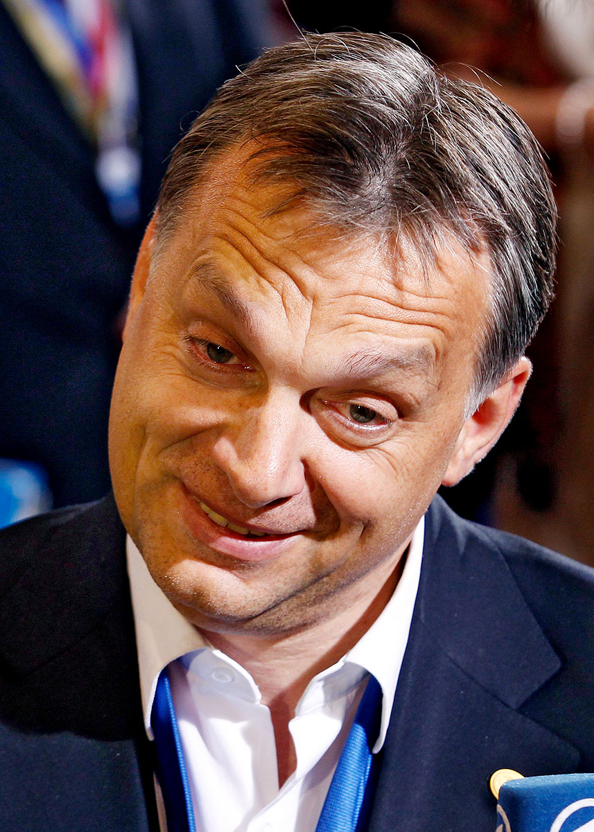 Orbán Viktor Brüsszelben nyilatkozik