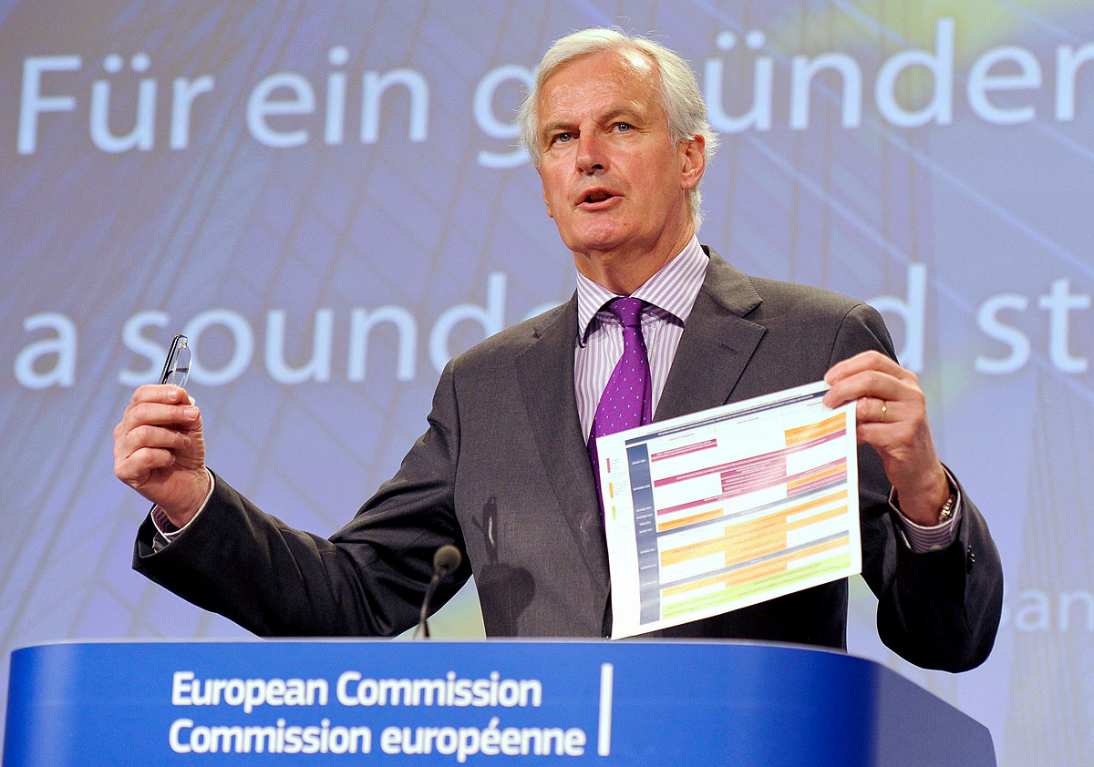 Michel Barnier uniós biztos ismertette tegnap az új bankmentési mechanizmust