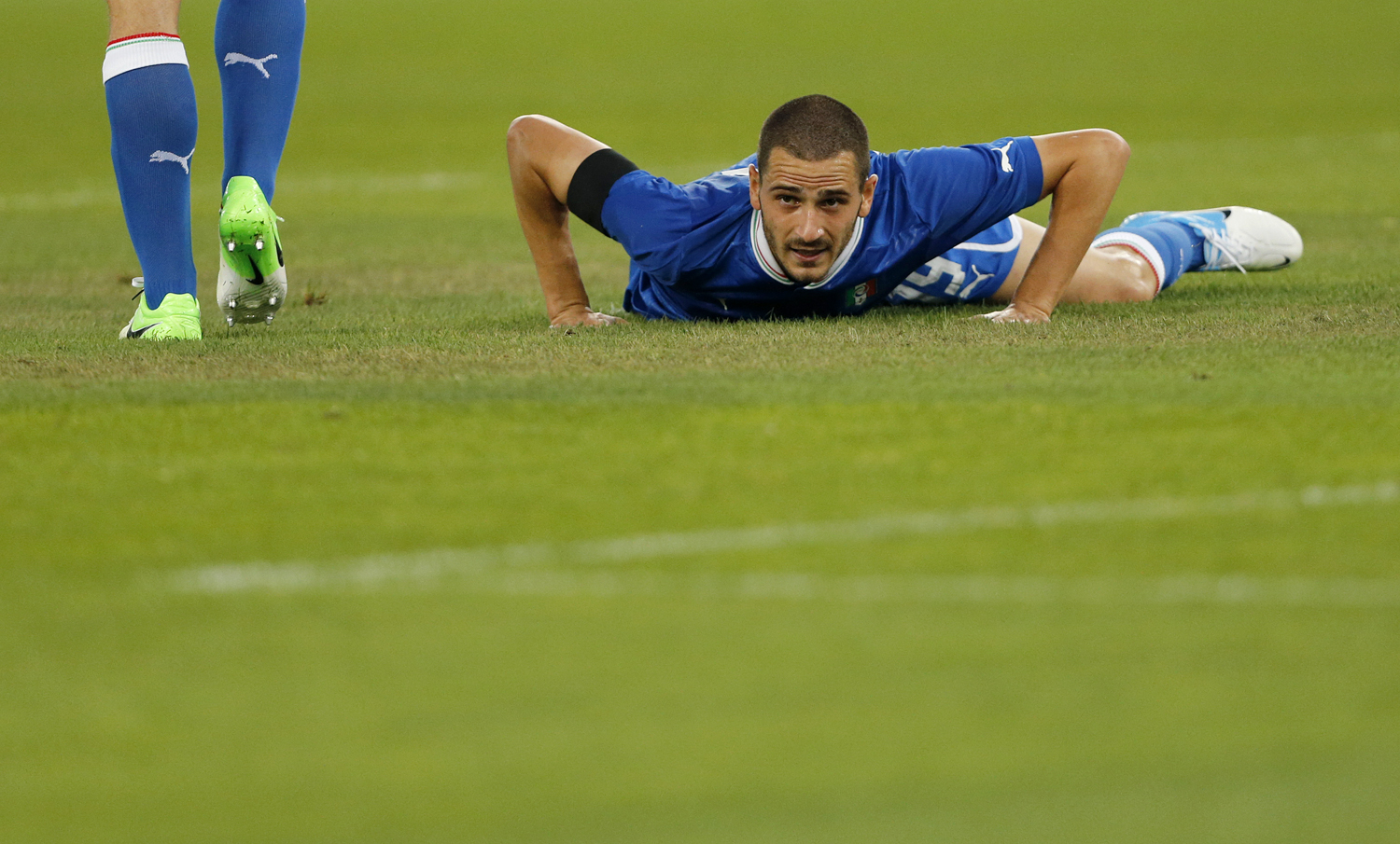 Leonardo Bonucci a földön