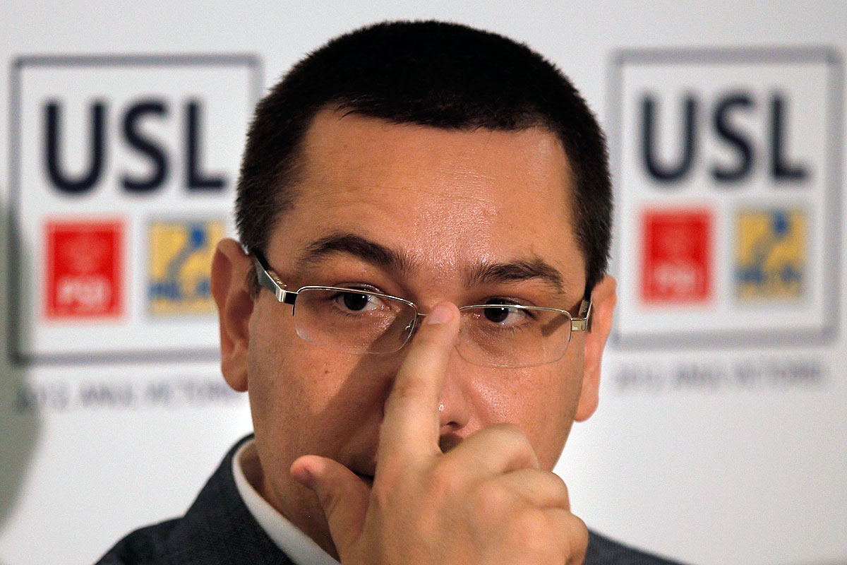 Victor Ponta. Nincs takargatnivalója