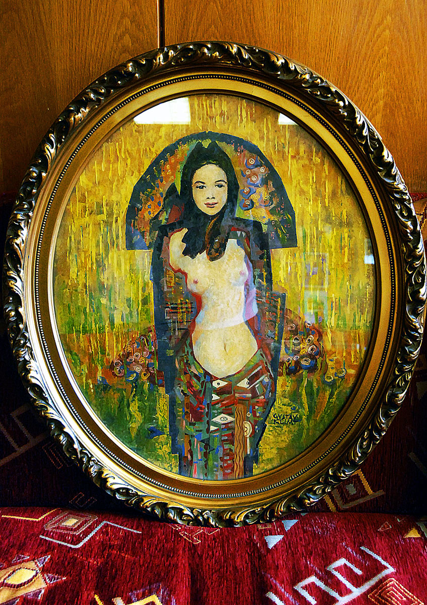 Egy Gustav Klimt szignójával jelölt alkotás