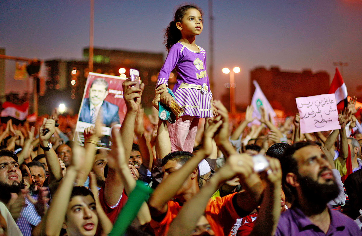 A Muzulmán Testvériség jelöltjét támogatják a Tahrir téren