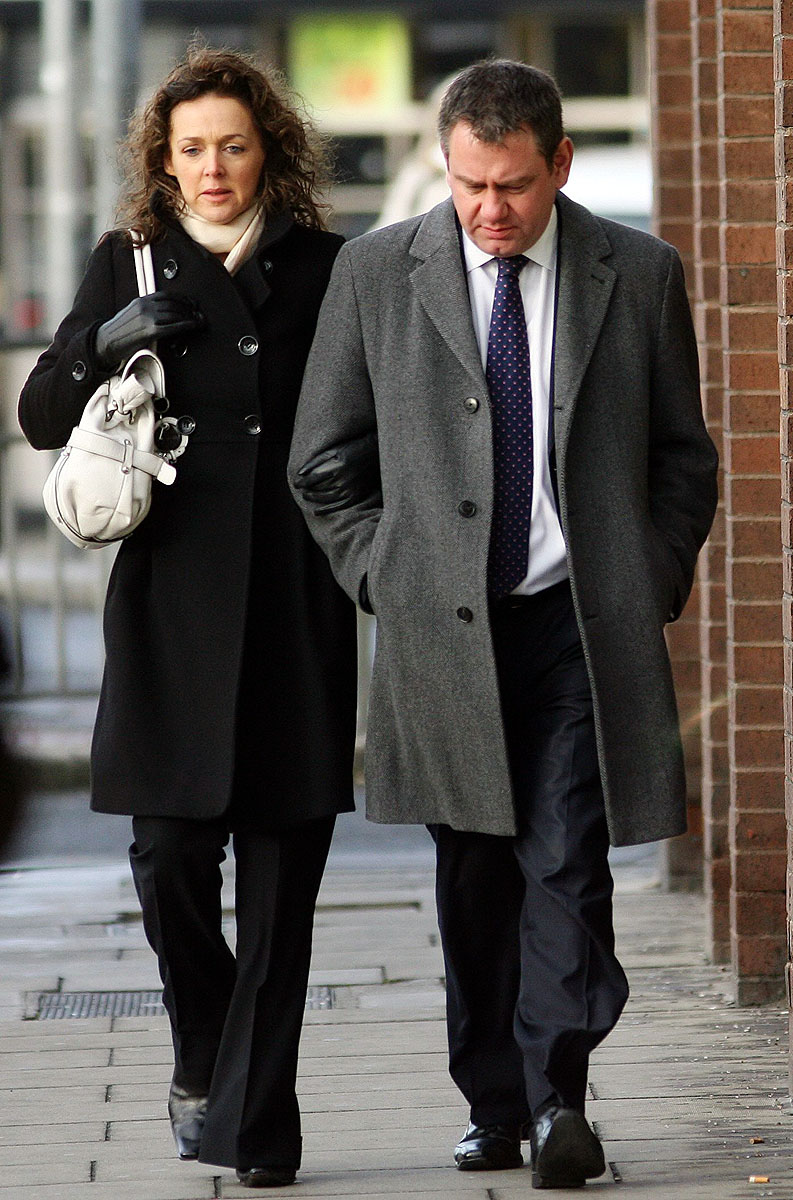 Az ír gázoló és felesége 2009-ben, Dublinban