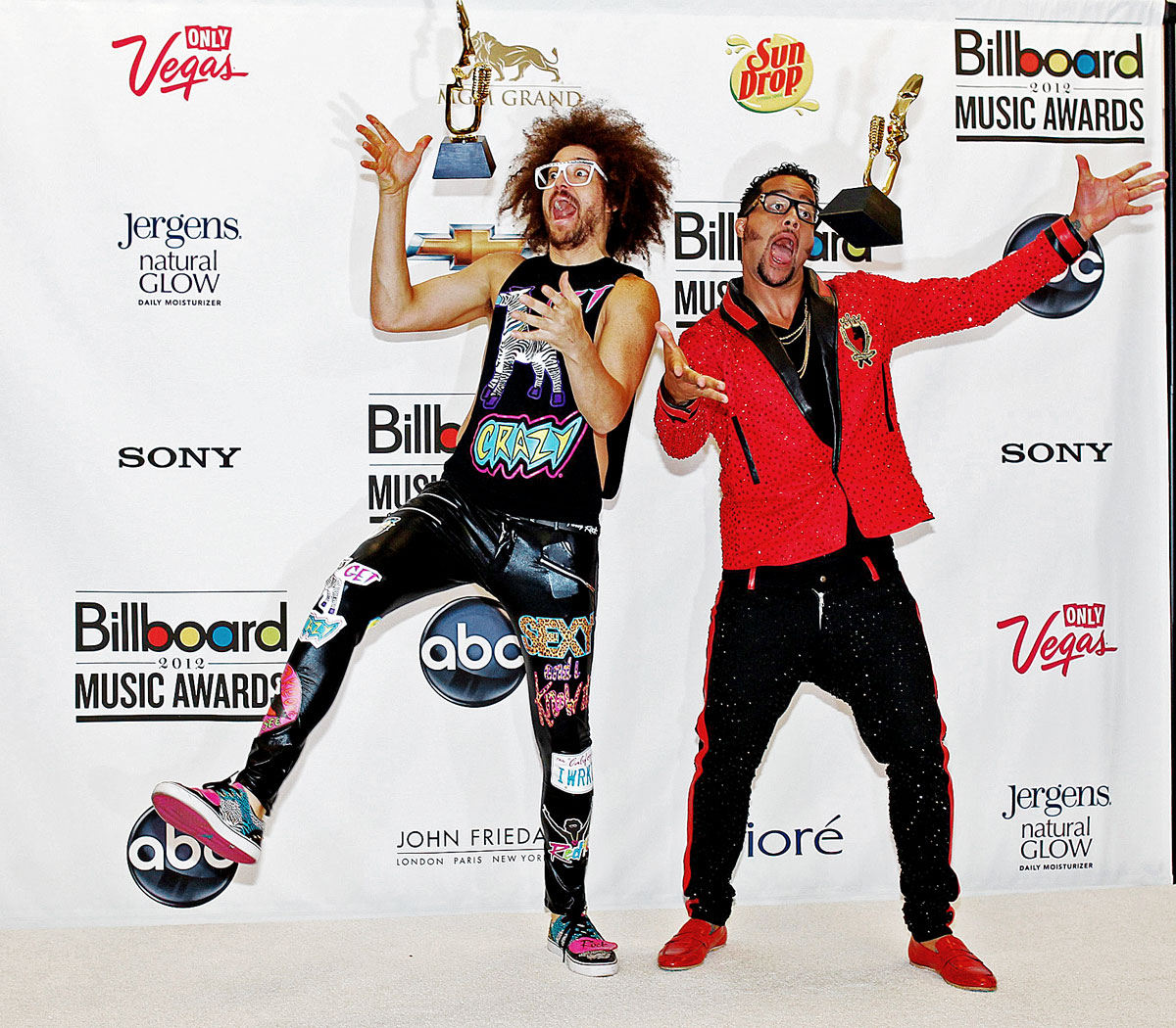 Redfoo és SkyBlu az est nagy nyertesei