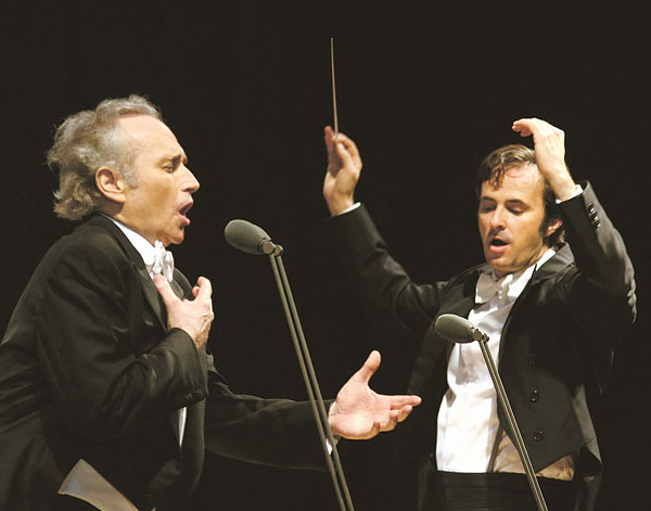 José Carreras és David Gimenez karmester