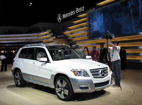 A Mercedes GLK népszerűsége töretlen az Egyesült Államokban