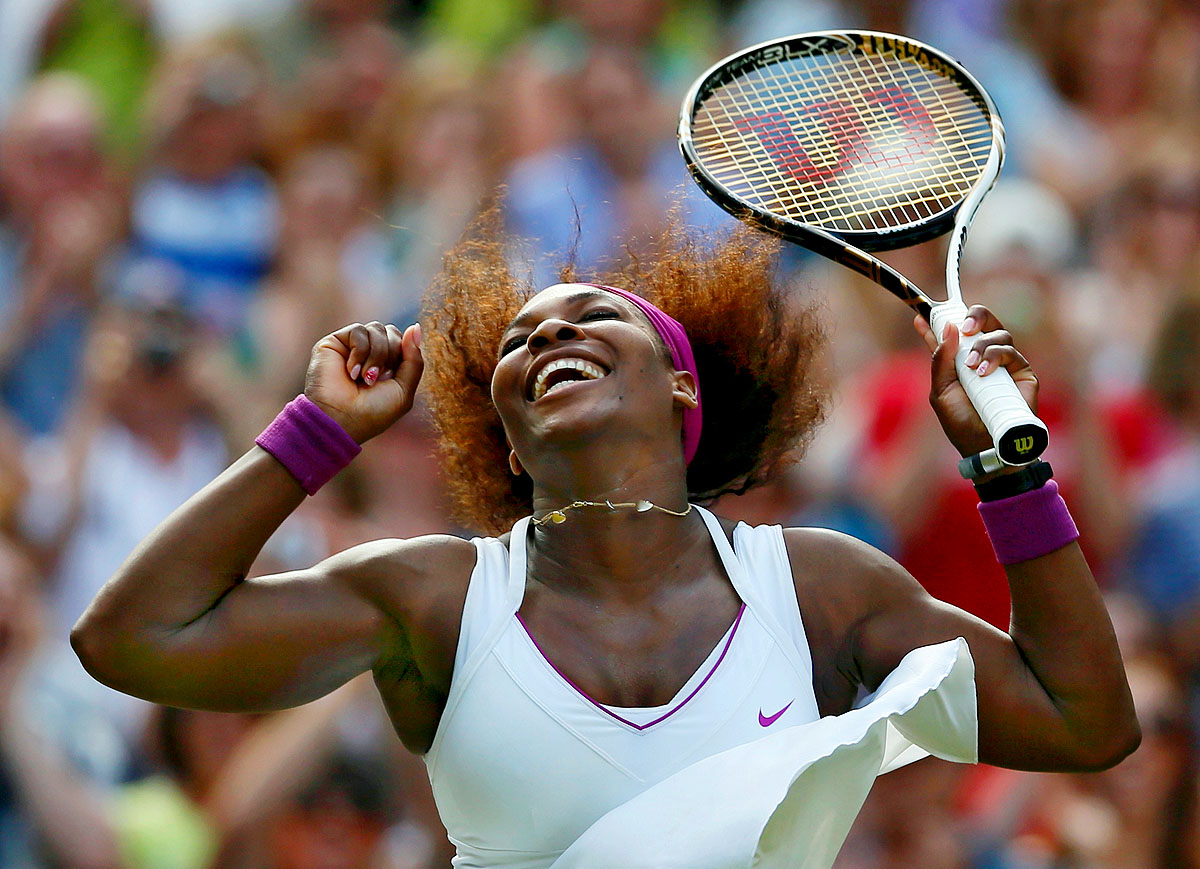 Ha ő játszik, még az angol publikum sem fagyos: Serena Williams