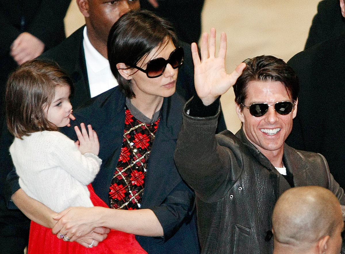 Tom Cruise, Katie Holmes és lányuk, Suri