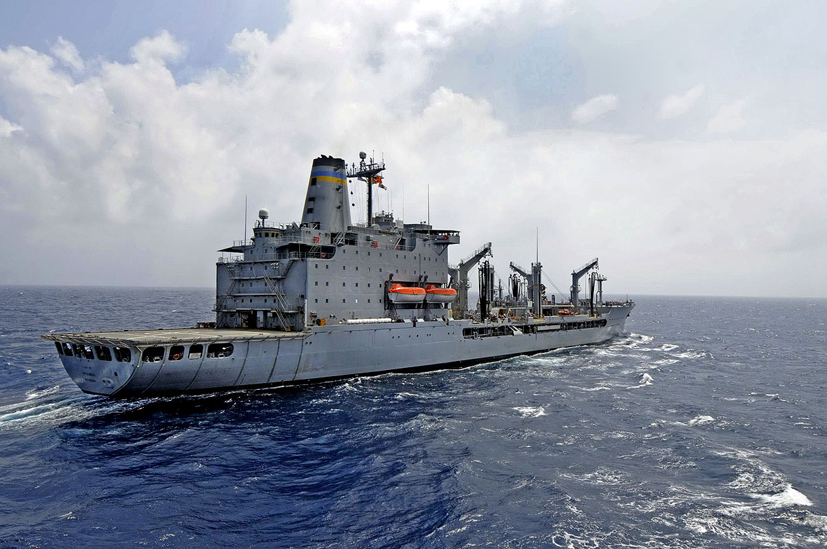 A Rappahannock, az amerikai haditengerészet egyik üzemanyag-szállító hajója
