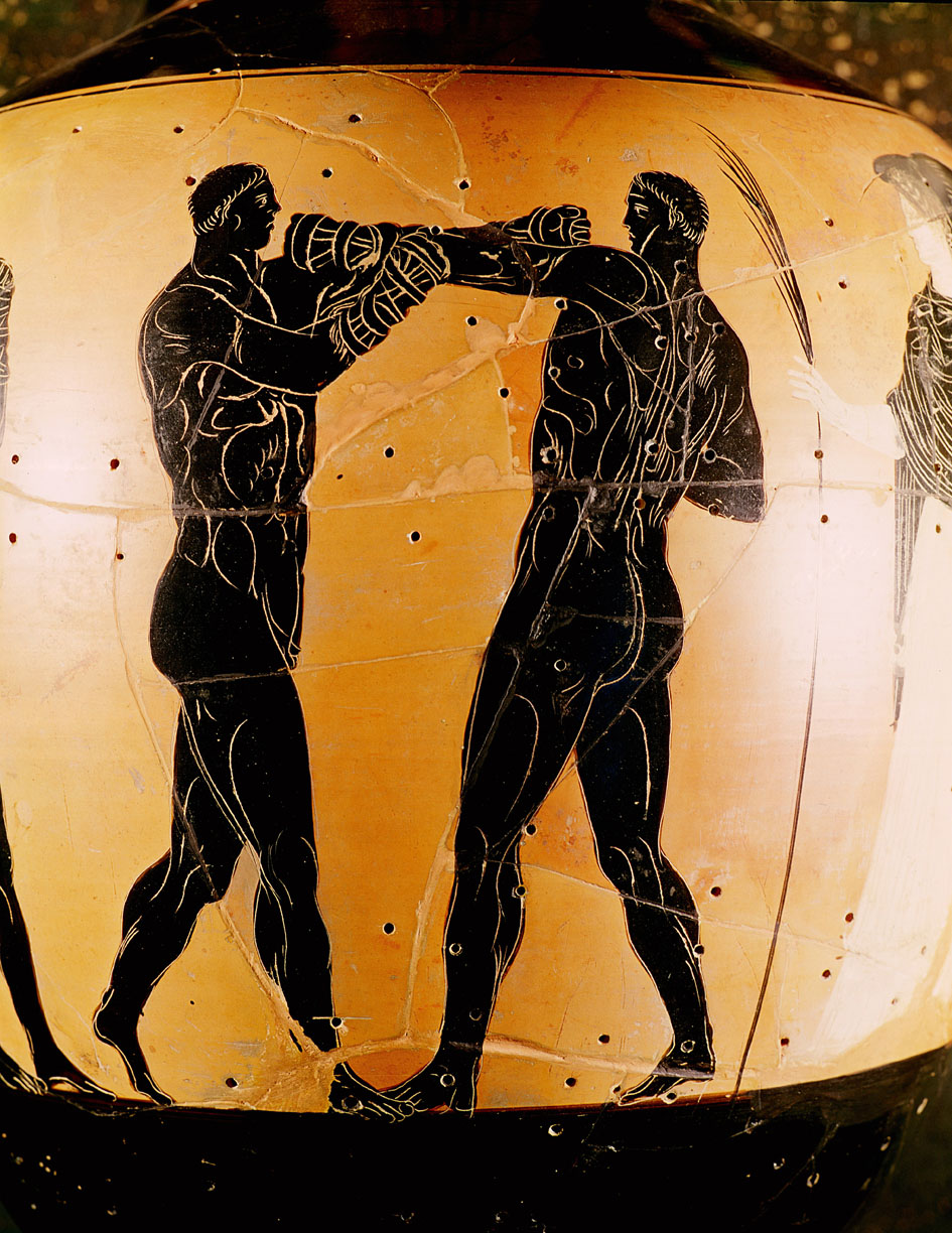 Кулачный бой в древней Греции
