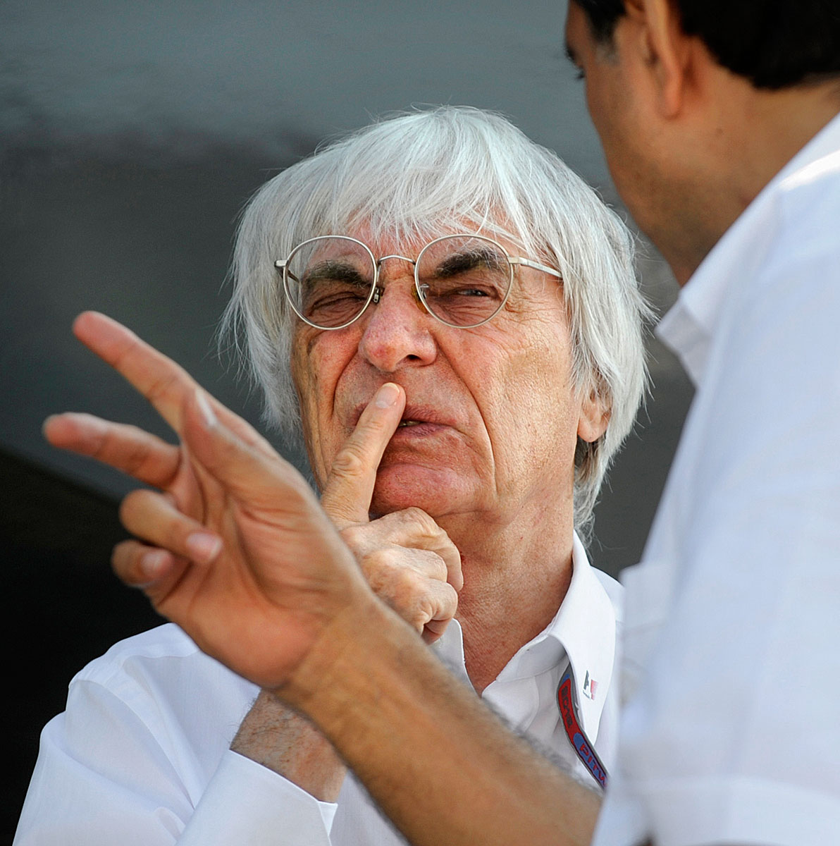 Ujjgyakorlat: Bernie Ecclestone a Hungaroringen