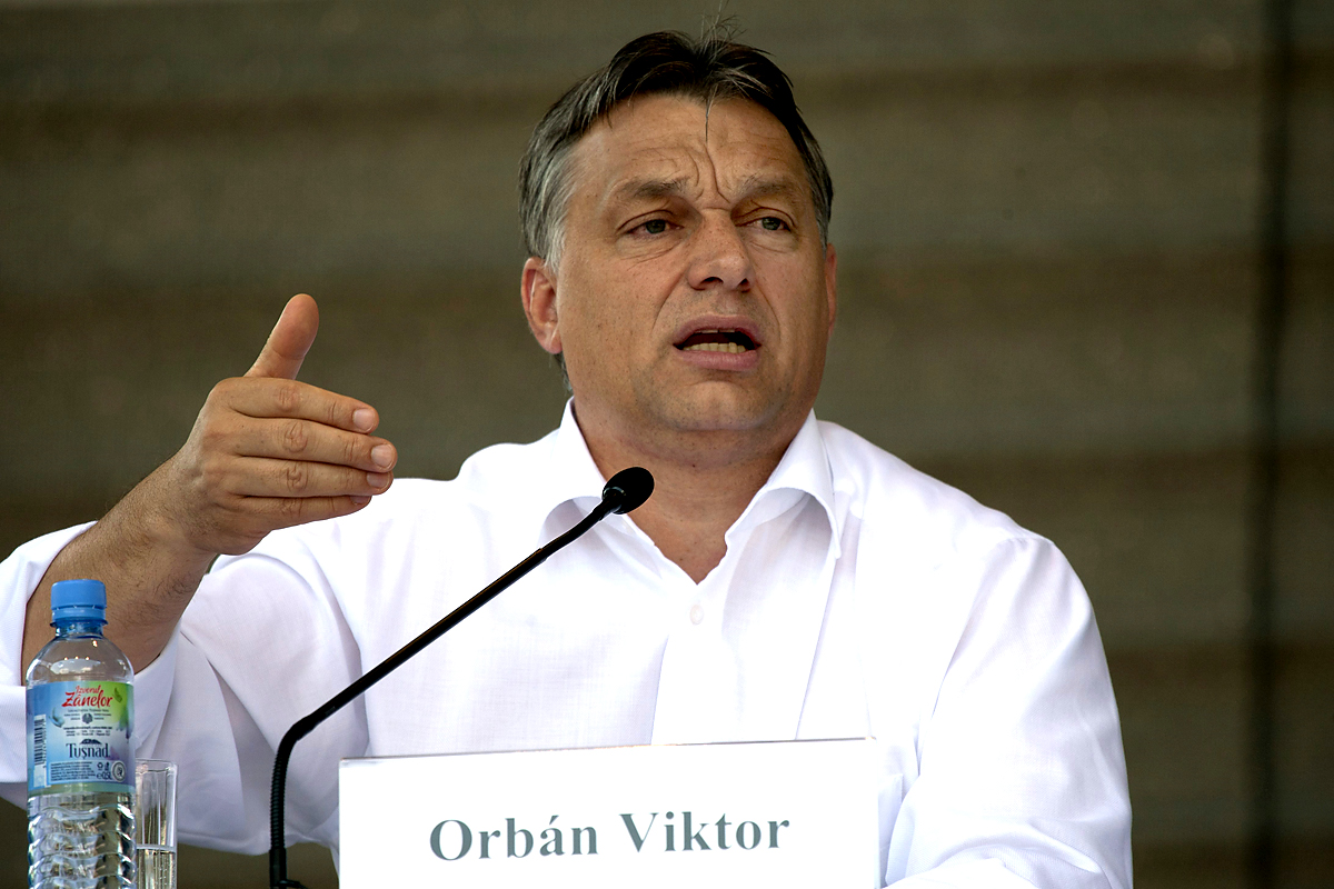 Orbán Viktor a Magyarország és Közép-Európa megújul című politikai fórumon