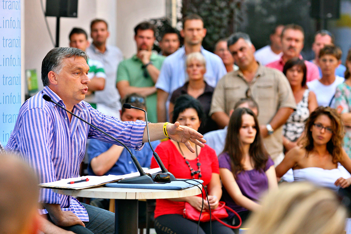 Orbán Kőszegen, a Tranzit fesztiválon 