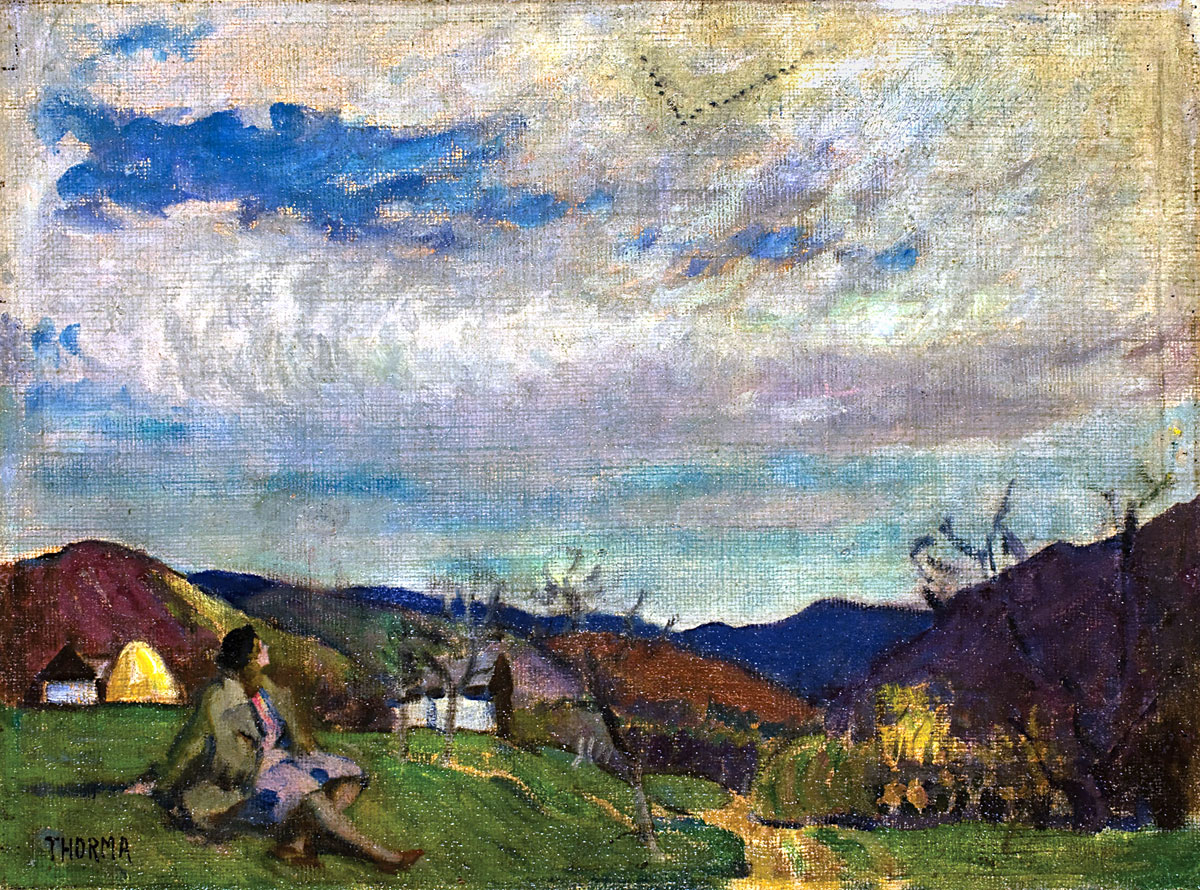 Nagybányai dombon, 1929. Magántulajdon