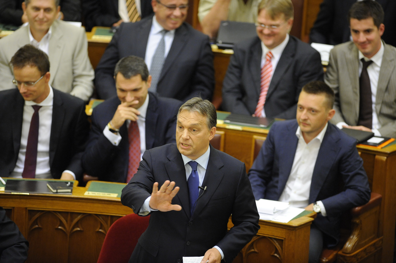 Eddig, és ne tovább! Orbán Viktor a parlamentben