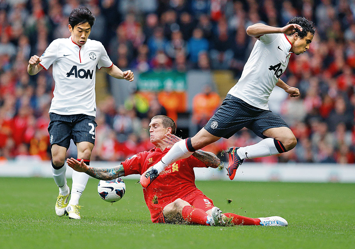 Liverpool–Manchester United 1-2: Kagava, Agger, Rafael