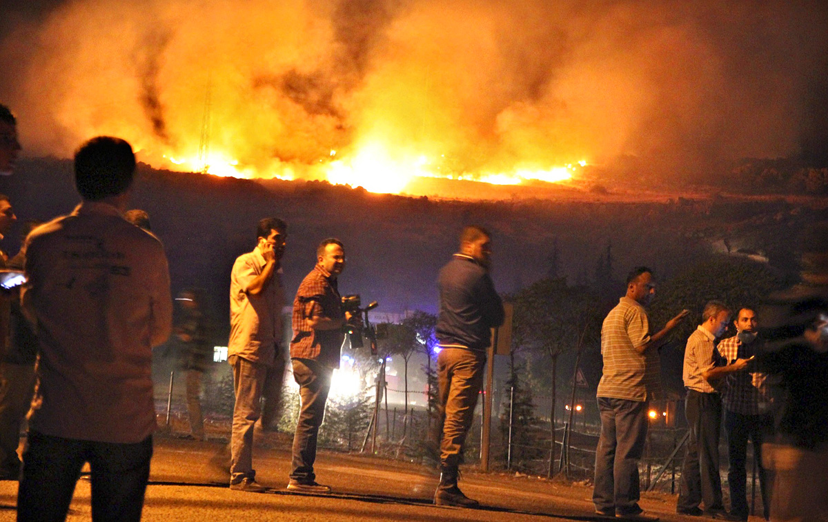 A nyugat-törökországi Afyon tartományban bekövetkezett detonációnak eddig 25 halálos áldozata van