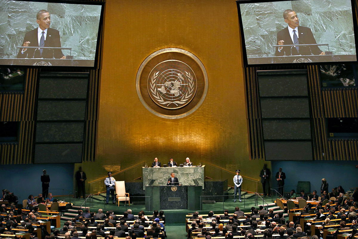 Barack Obama az ENSZ 67. közgyűlésén