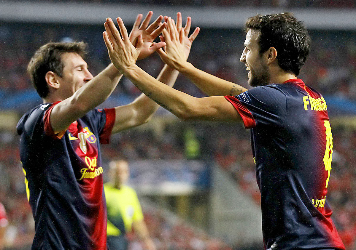 Nyerő páros: Messi és Fabregas