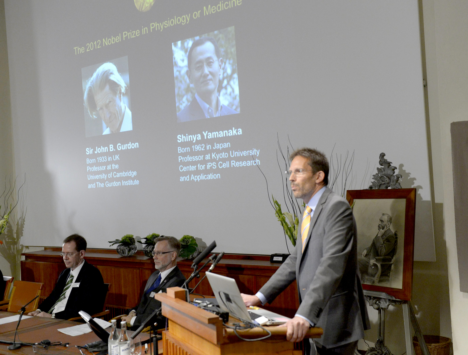 Thomas Perlmann bemutatja az idei orvosi Nobel-díj nyerteseit