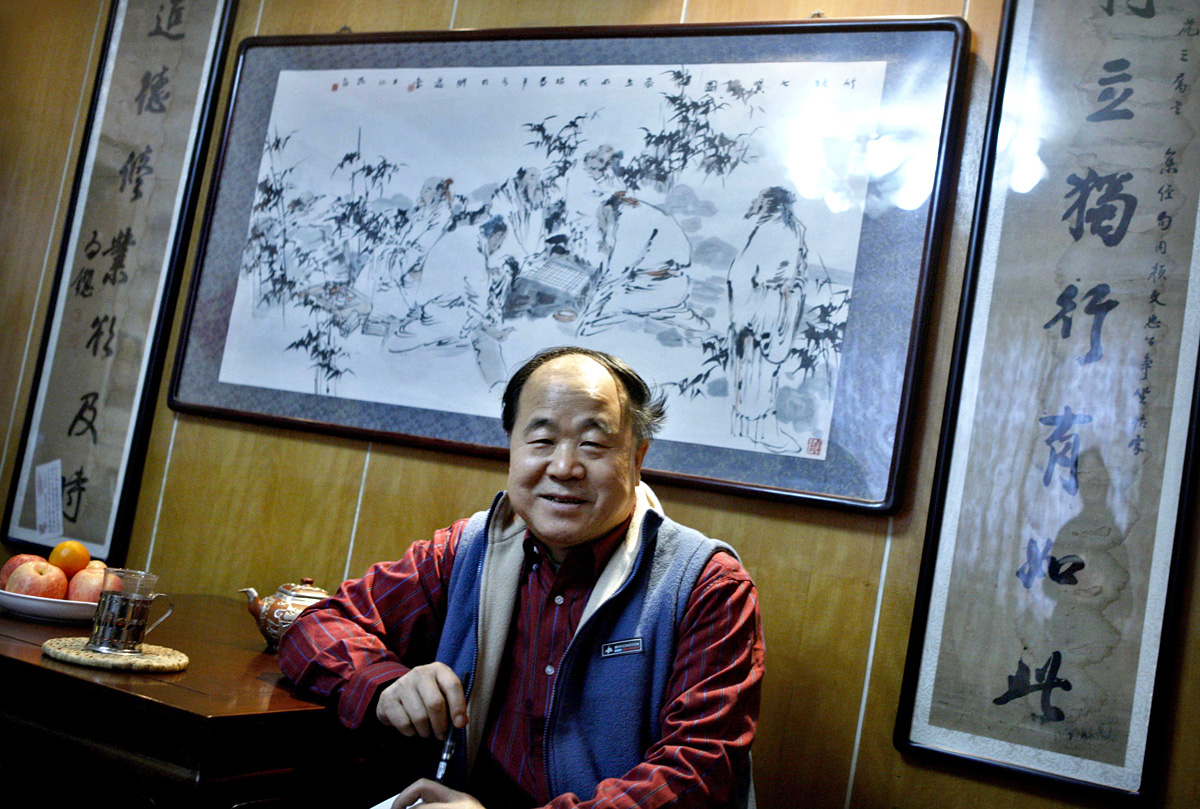 A kínai író Mo Yan
