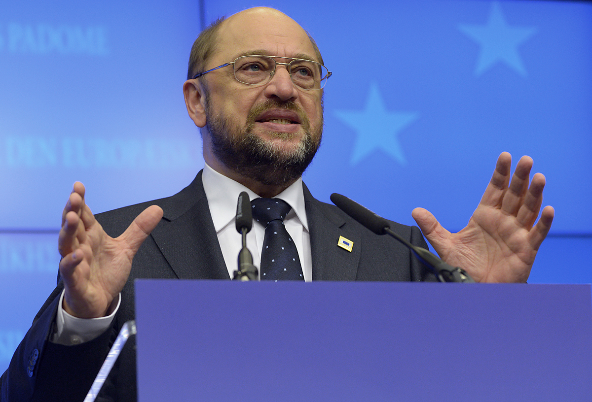 Martin Schulz EP-elnök szerint alaptalanok a jobboldali ellenzék kampányüzenetei
