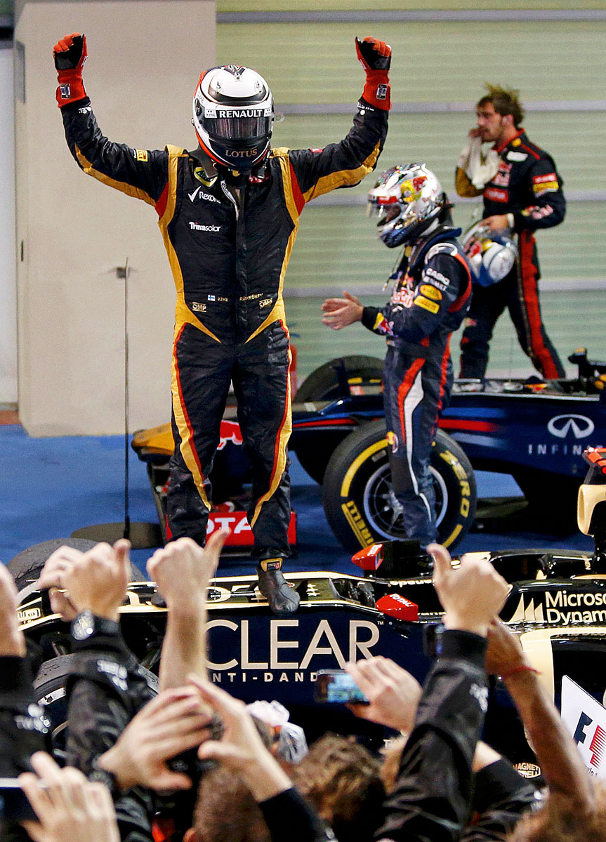 Kimi Räikkönen és a Lotus megérdemelt győzelme Abu-Dzabiban