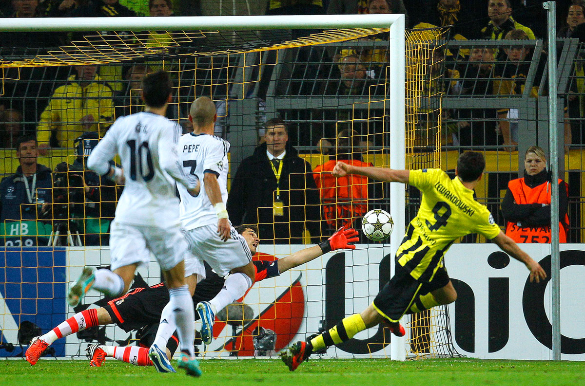 Kicentizte: Lewandowski gólja a dortmundi mérkőzésen