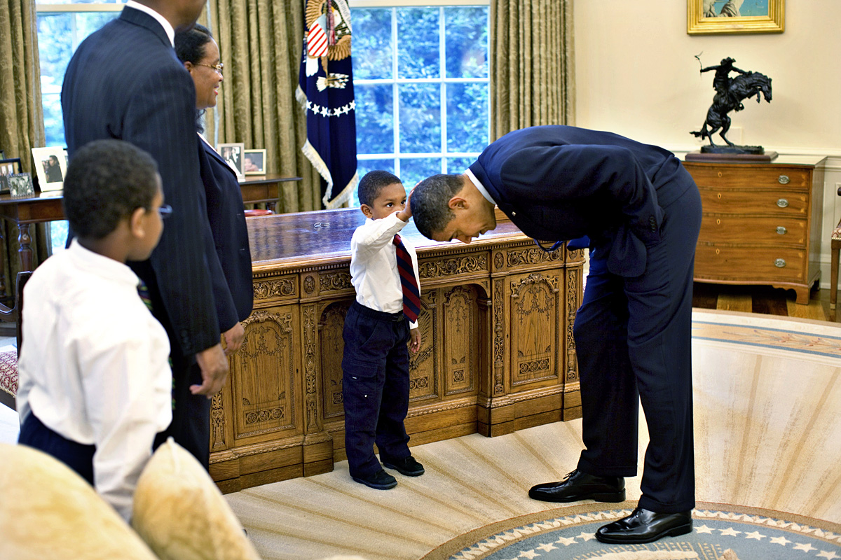 Barack Obama és Jacob a Fehér Házban. Az afroamerikaiak számára a változás nem javulást jelent