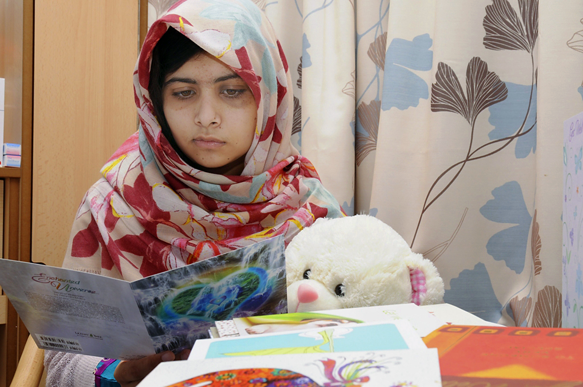 Malala Juszufzaj a birminghami kórházban