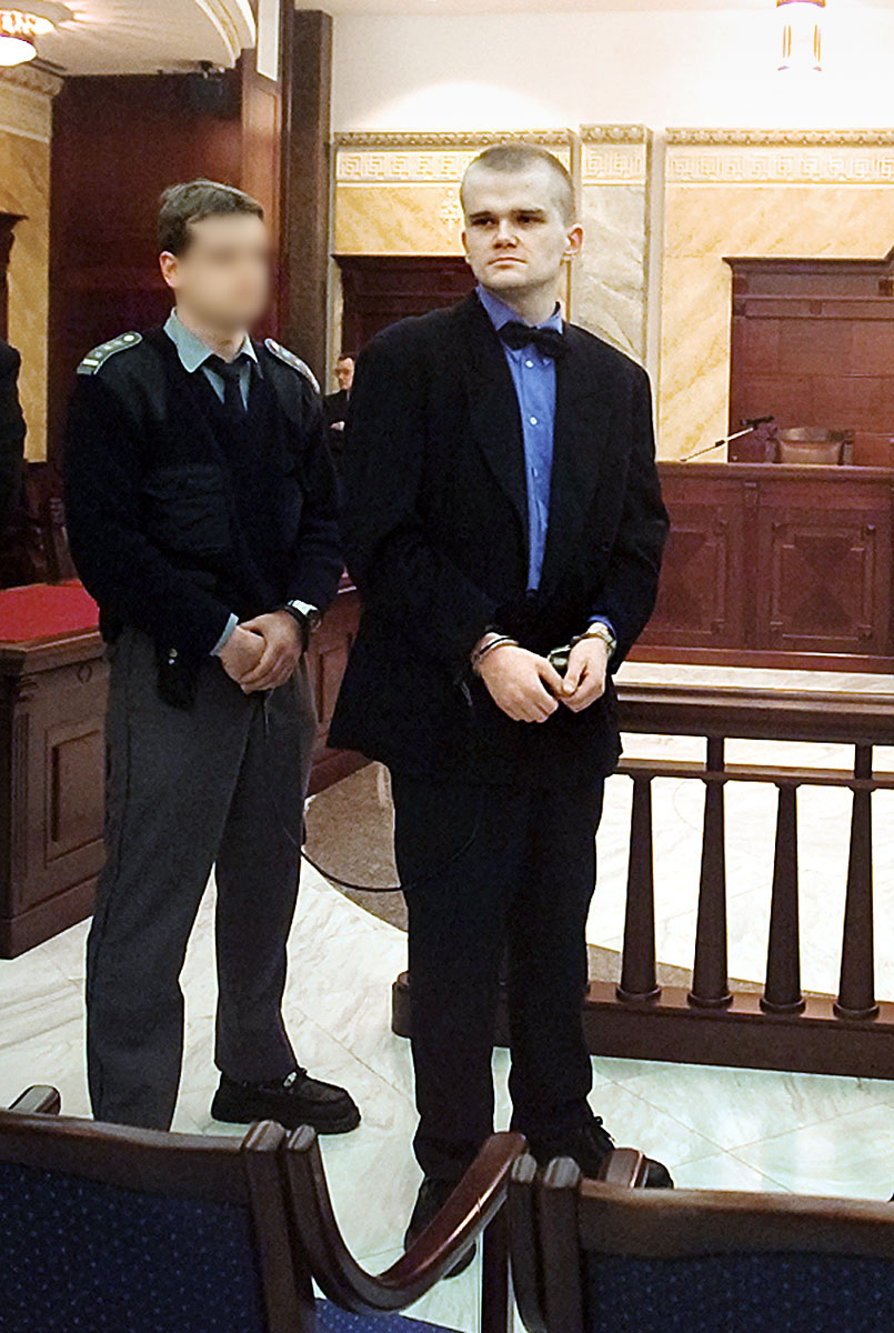 Tánczos Gábor a bíróság előtt